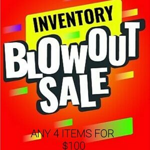 ANY 4 ITEM BUNDLES FOR $100!!!!  EVERY FRIDAY!!!!